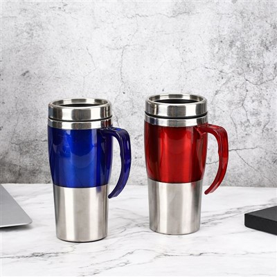 15 Oz Plastic Mug with Handle